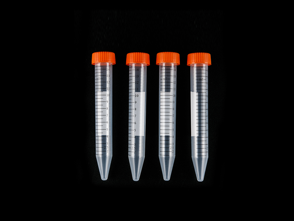 15ml Tapered Bottom Disposable PP Centrifuge Tubes