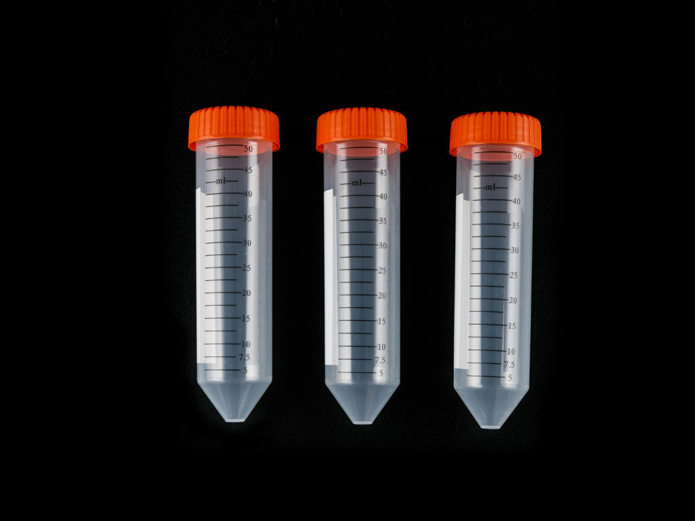 50ml Medical PP Centrifuge Tubes With Double-Threaded Pipe Cover